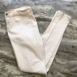 White super skinny Hollister LONG